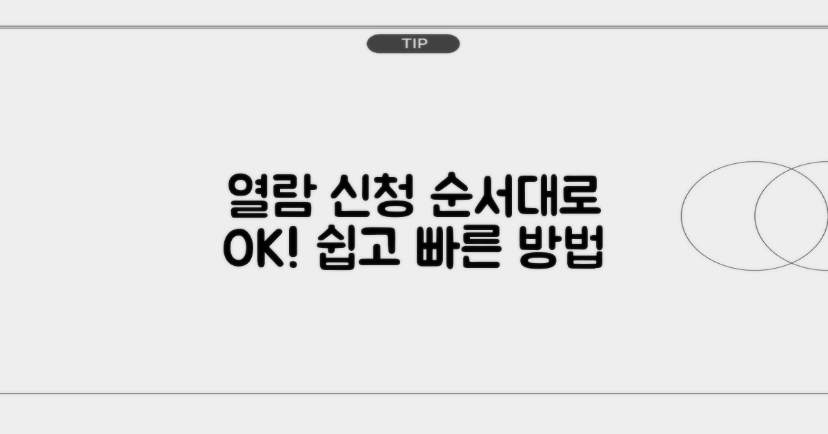영상 열람 신청, 절차 따라하기
