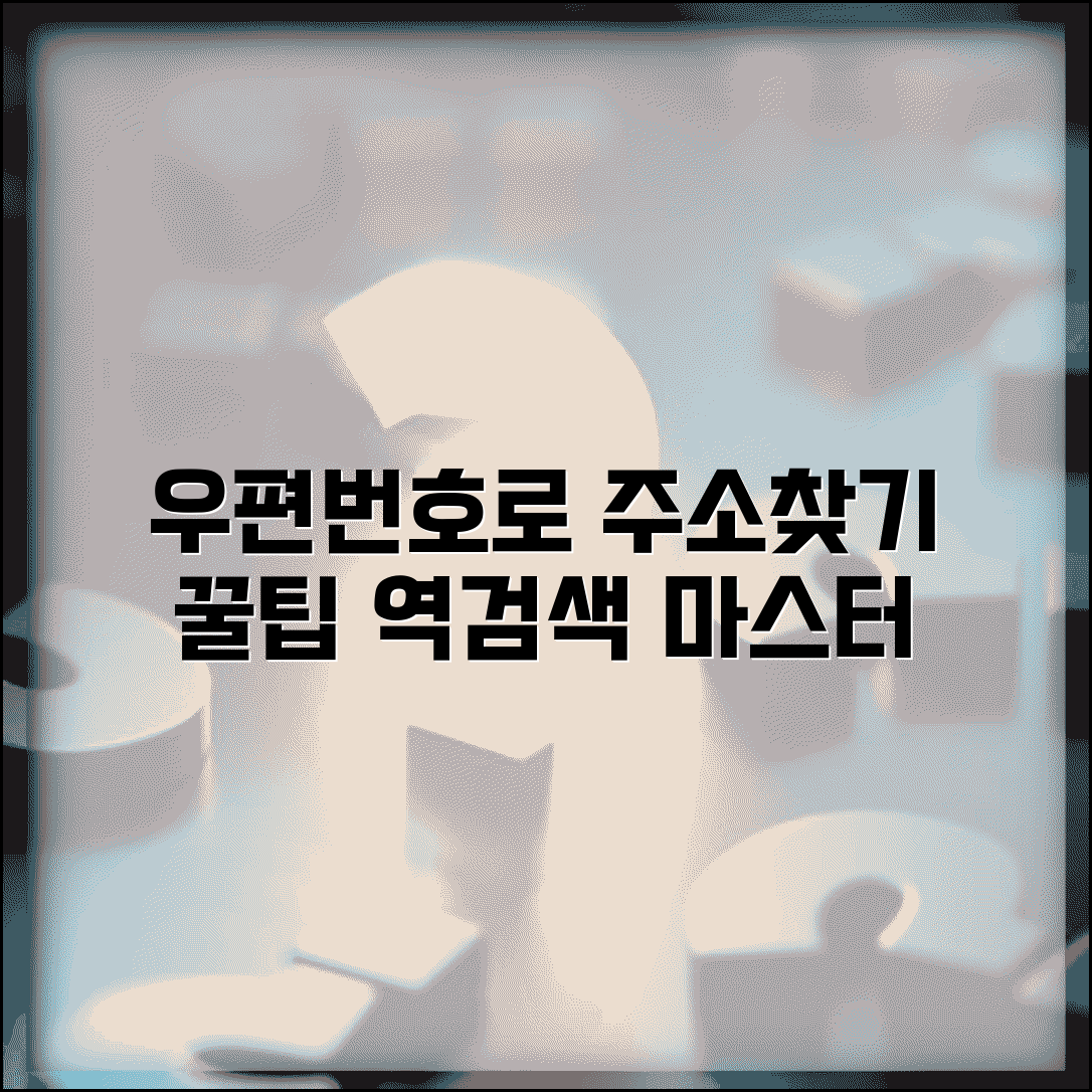 우편번호로 주소 역검색 | 우편번호 입력 주소 찾기