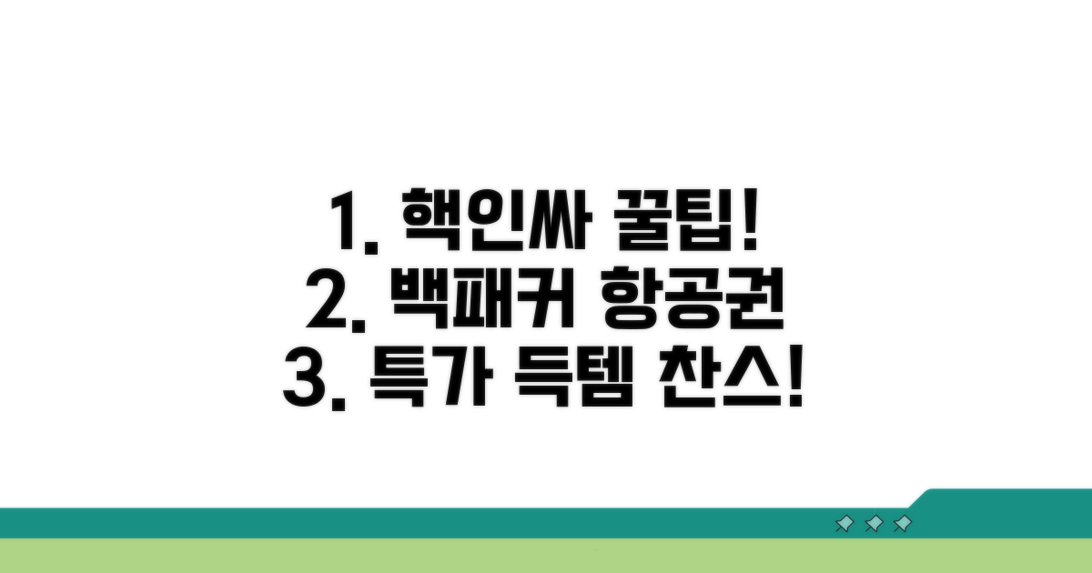 백패커 추천 항공권 싸게 사는 법