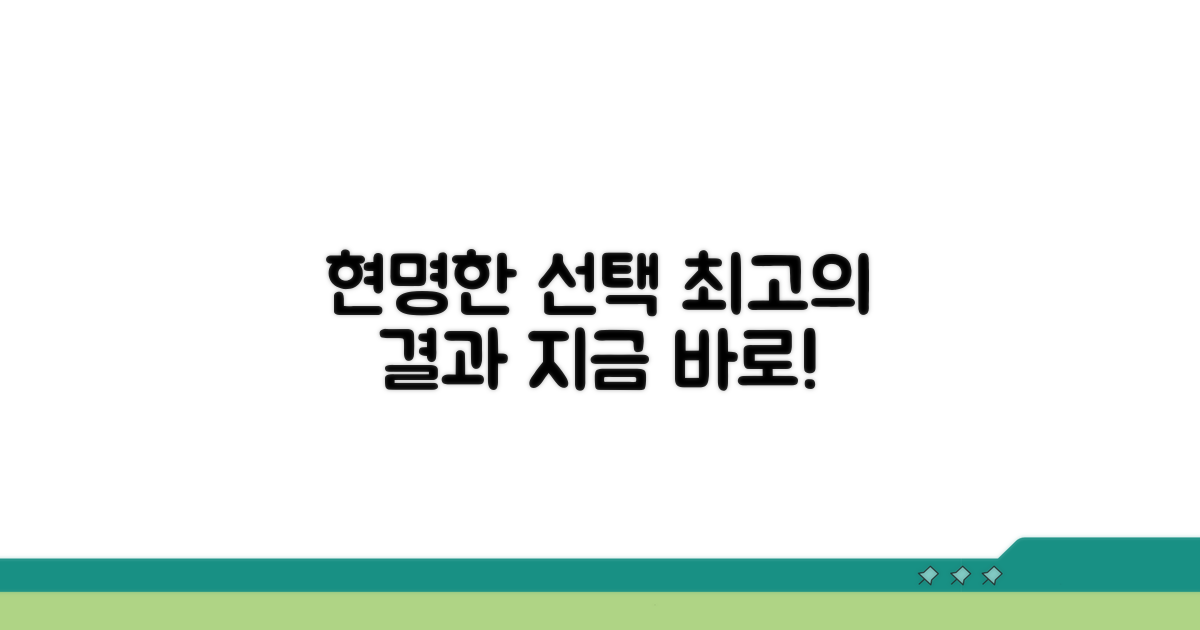 최적의 선택을 위한 현명한 판단