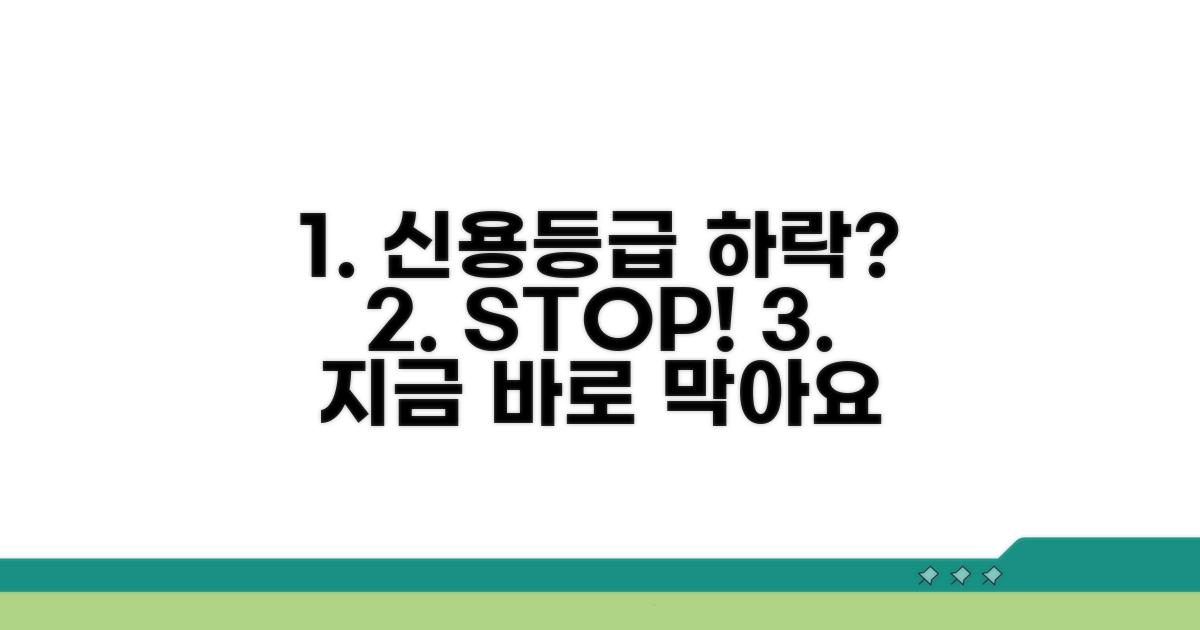 신용등급 하락, 어떻게 막을까