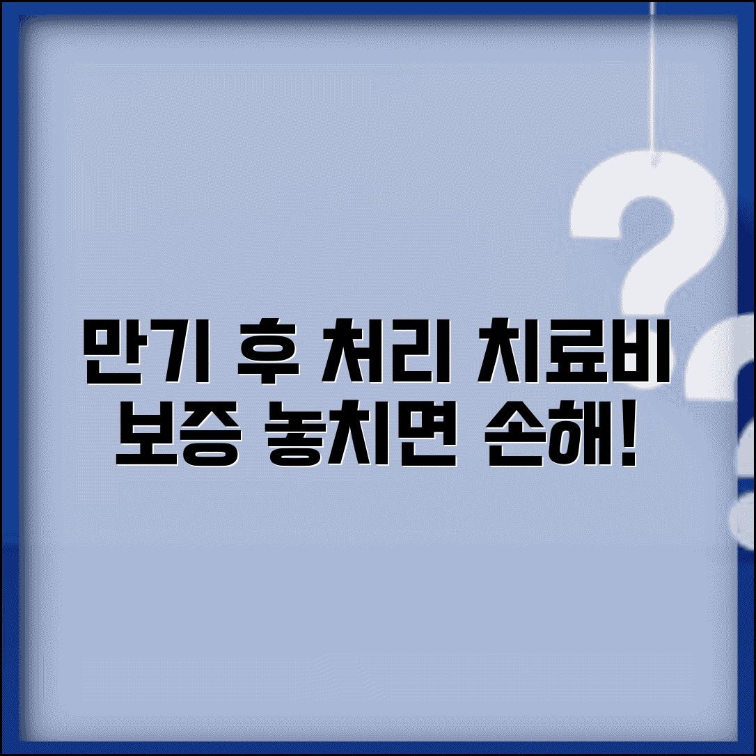 치료비지급보증 만료 후 처리 방법과 절차