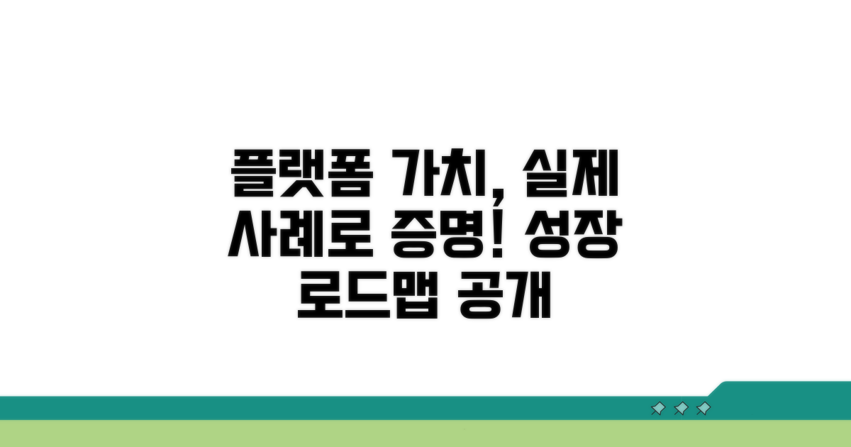 실제 사례로 보는 플랫폼 가치