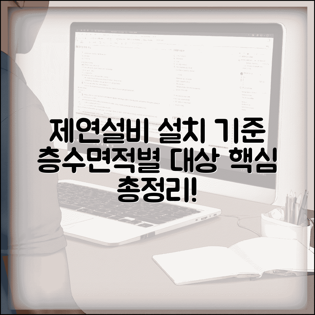 제연설비 설치 기준 층수 면적 | 제연 설비 설치 대상 기준