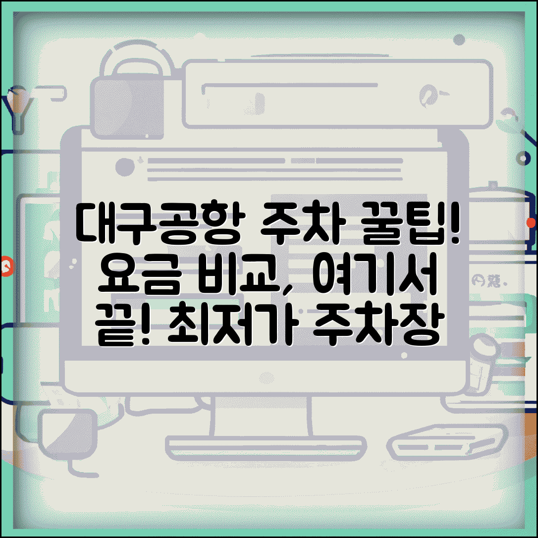 대구공항 주차요금 저렴한곳 추천 | 대구공항 주변 주차장 요금 비교