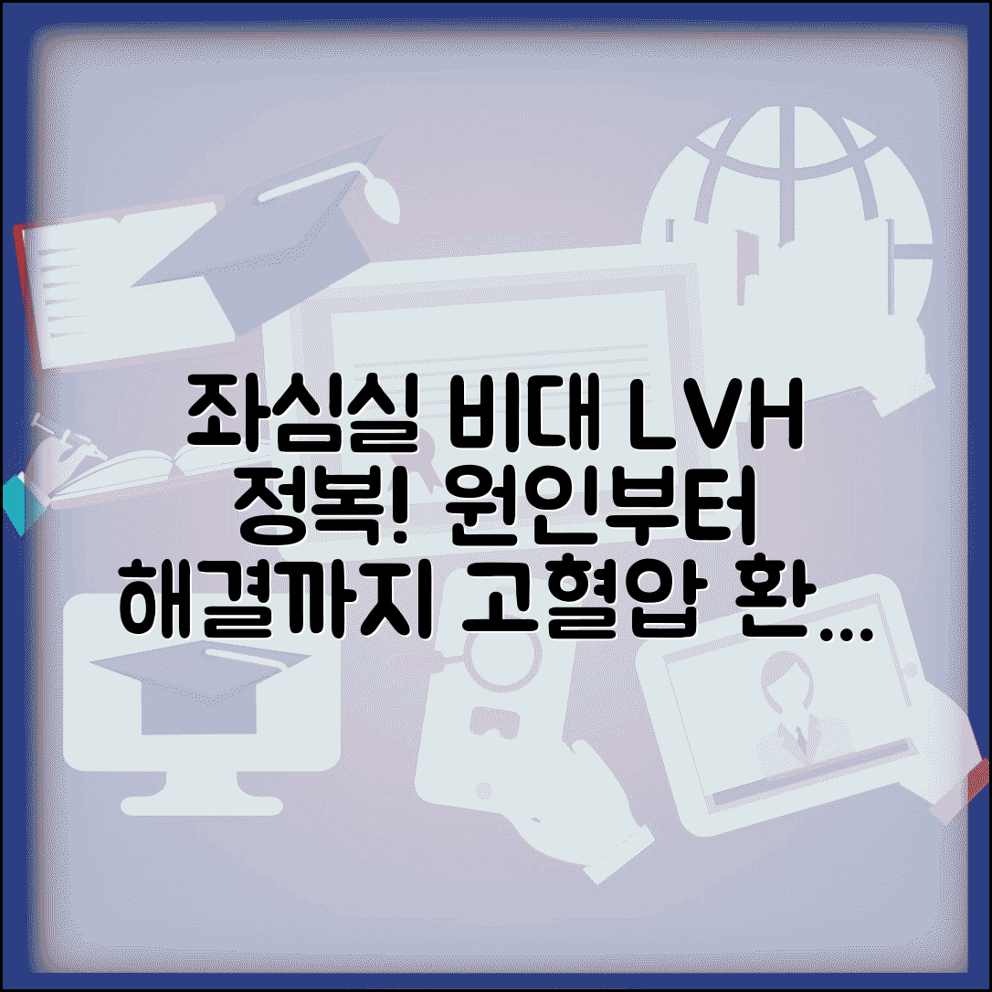 심장초음파 좌심실비대 LVH 소견 완벽정리 | 좌심실 벽 두께 증가 고혈압 원인