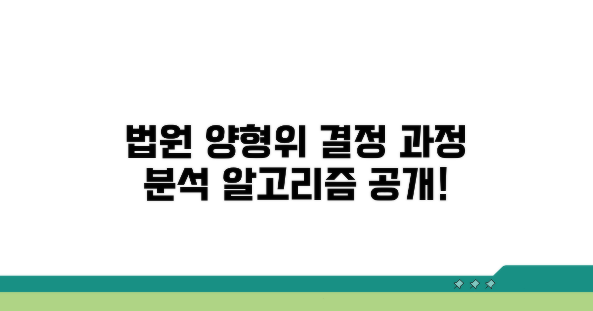 법원 양형위 결정 과정 분석
