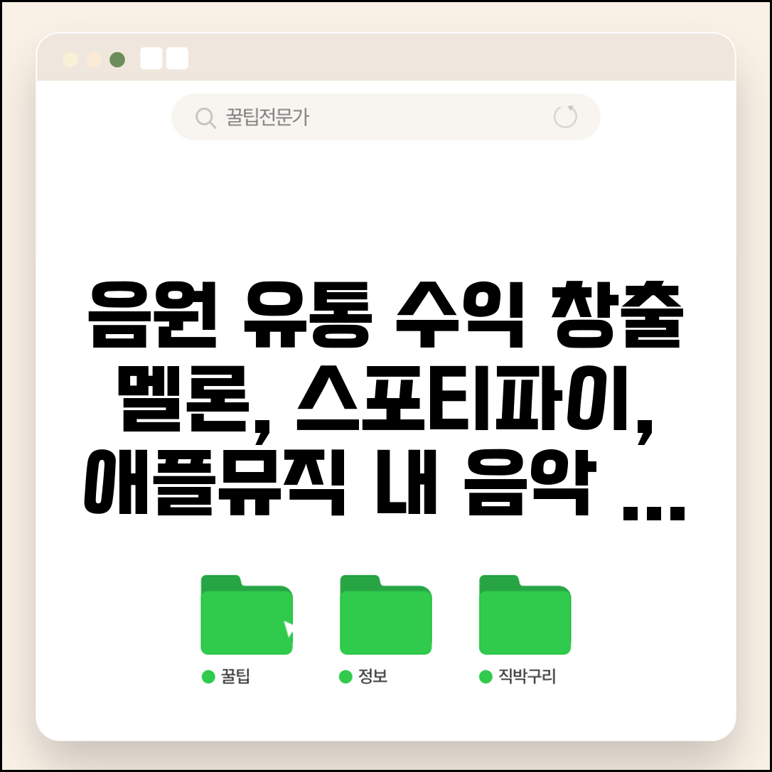 음원 업로드 스트리밍 플랫폼 | 멜론 스포티파이 애플뮤직에서 음악 유통하고 수익 창출하기