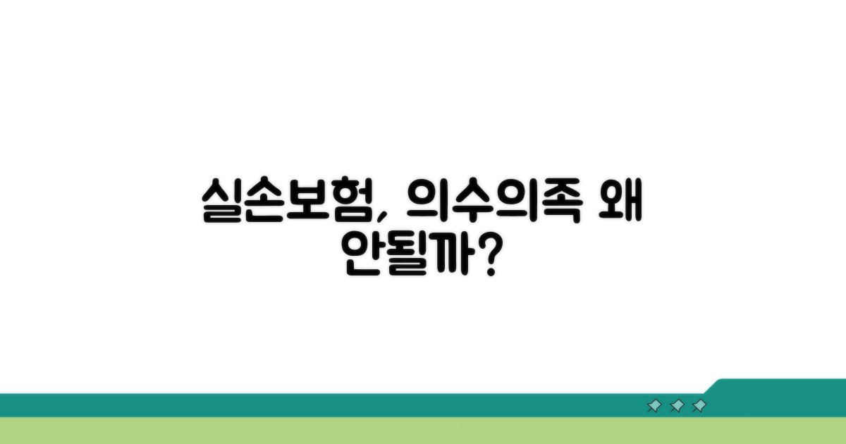 실손보험 의수/의족 구입비, 왜 안될까?