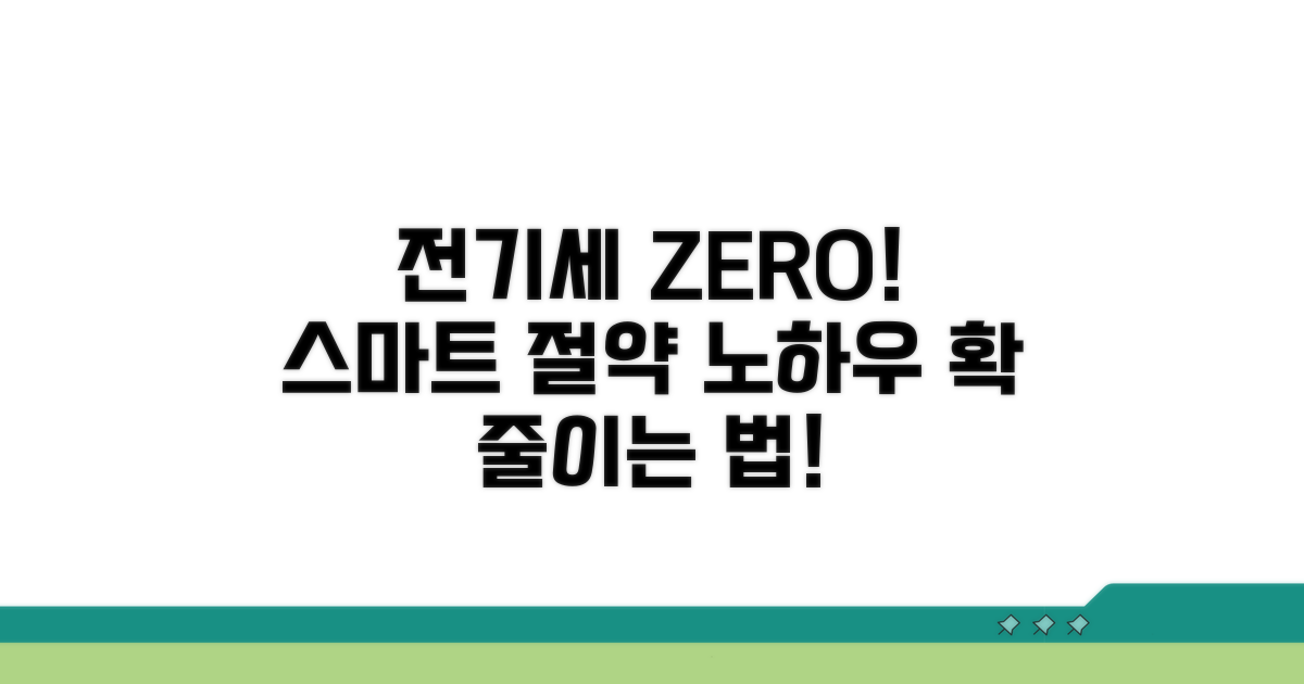전기세 절약 스마트 활용법