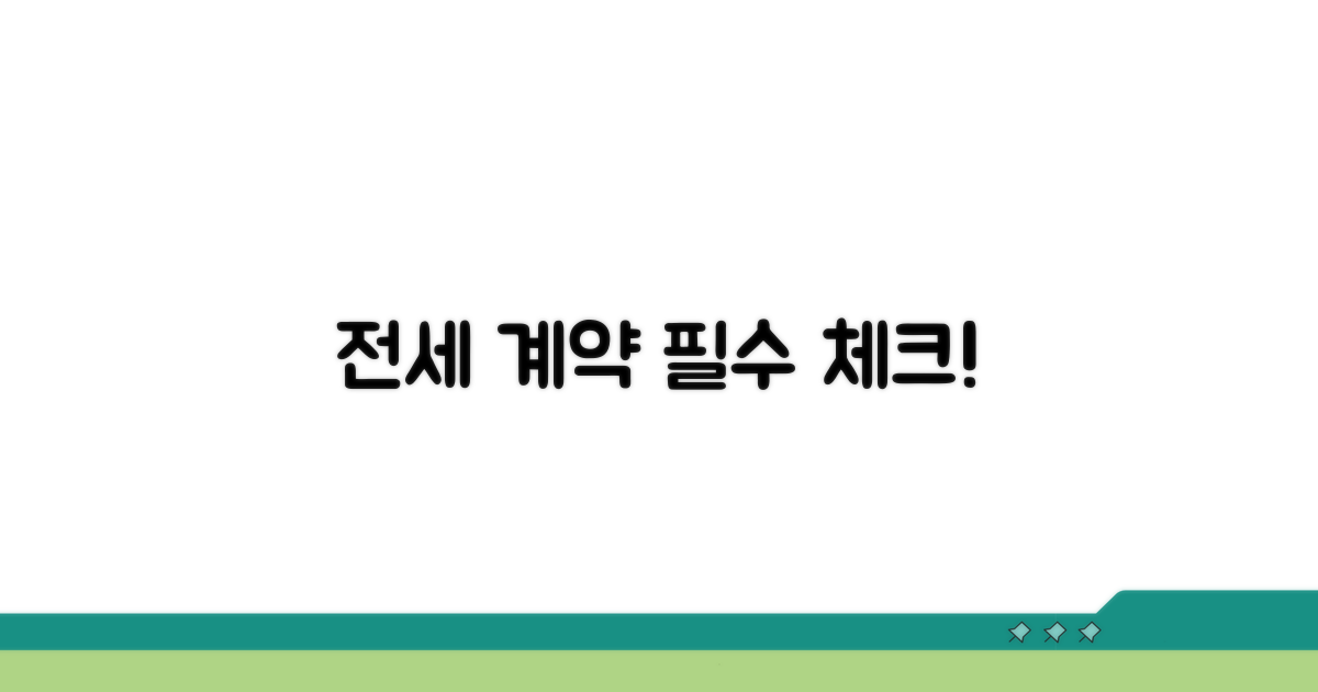 스마트한 전세 계약, 이것만은 알자