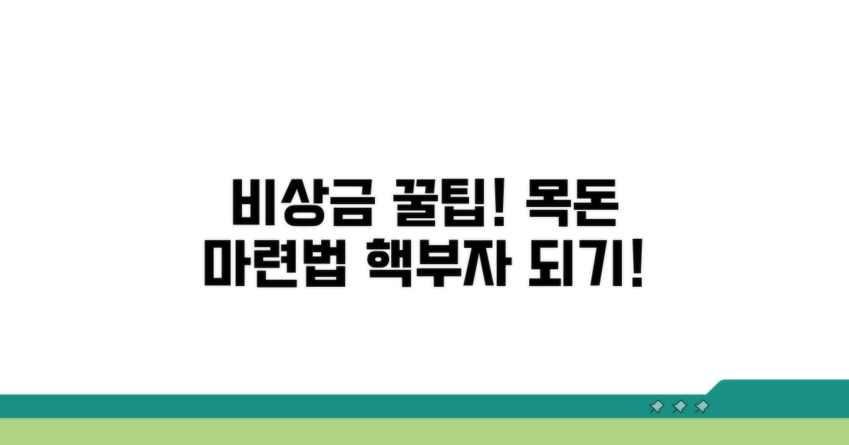 현명하게 비상금 마련하는 꿀팁 모음