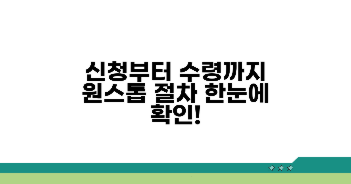 신청부터 수령까지 상세 절차 확인