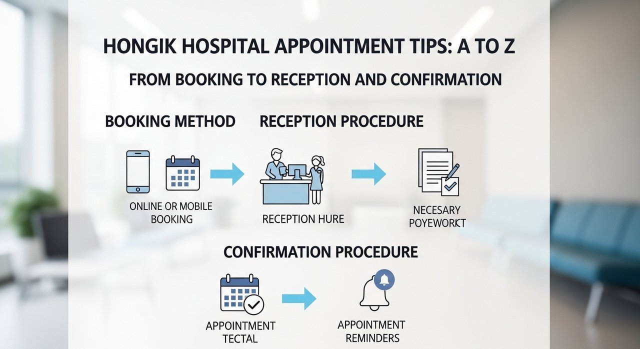 홍익병원 진료예약 노하우: 예약부터 접수, 확인까지 A to Z