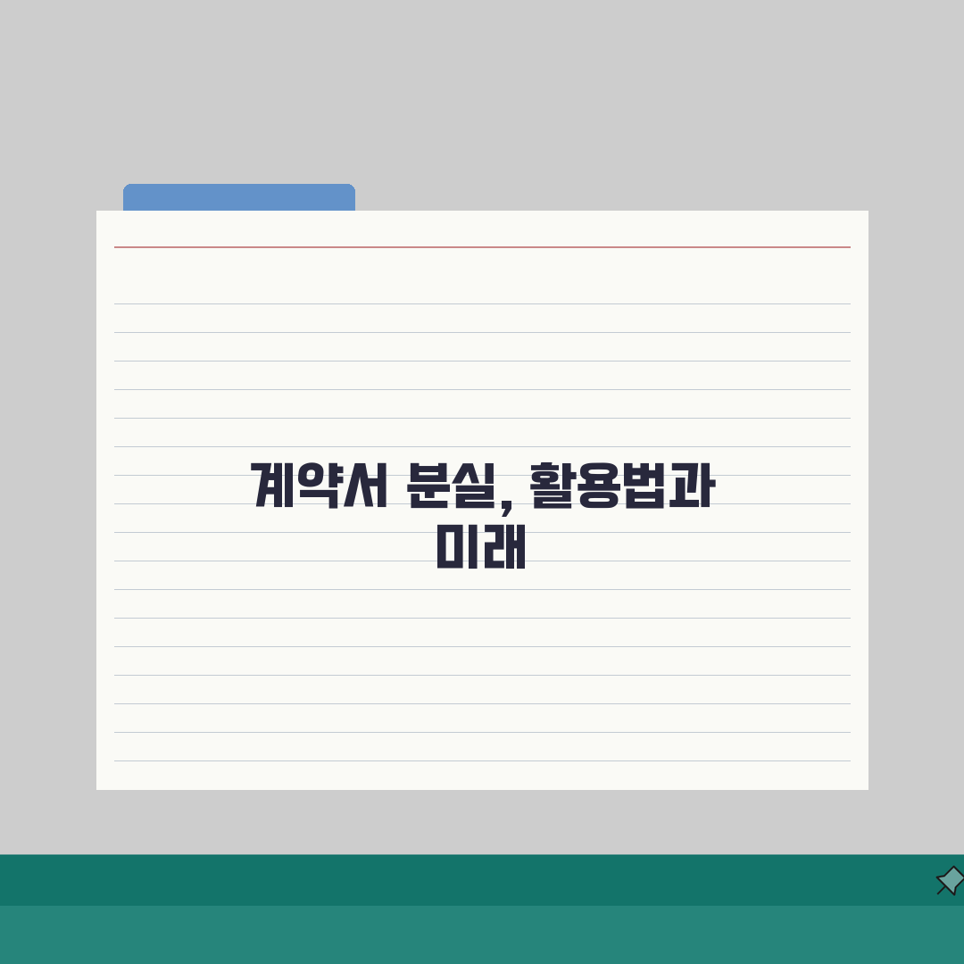 임대차계약서 분실시 대처방법, 재발급 절차(+확정일자, 증명)