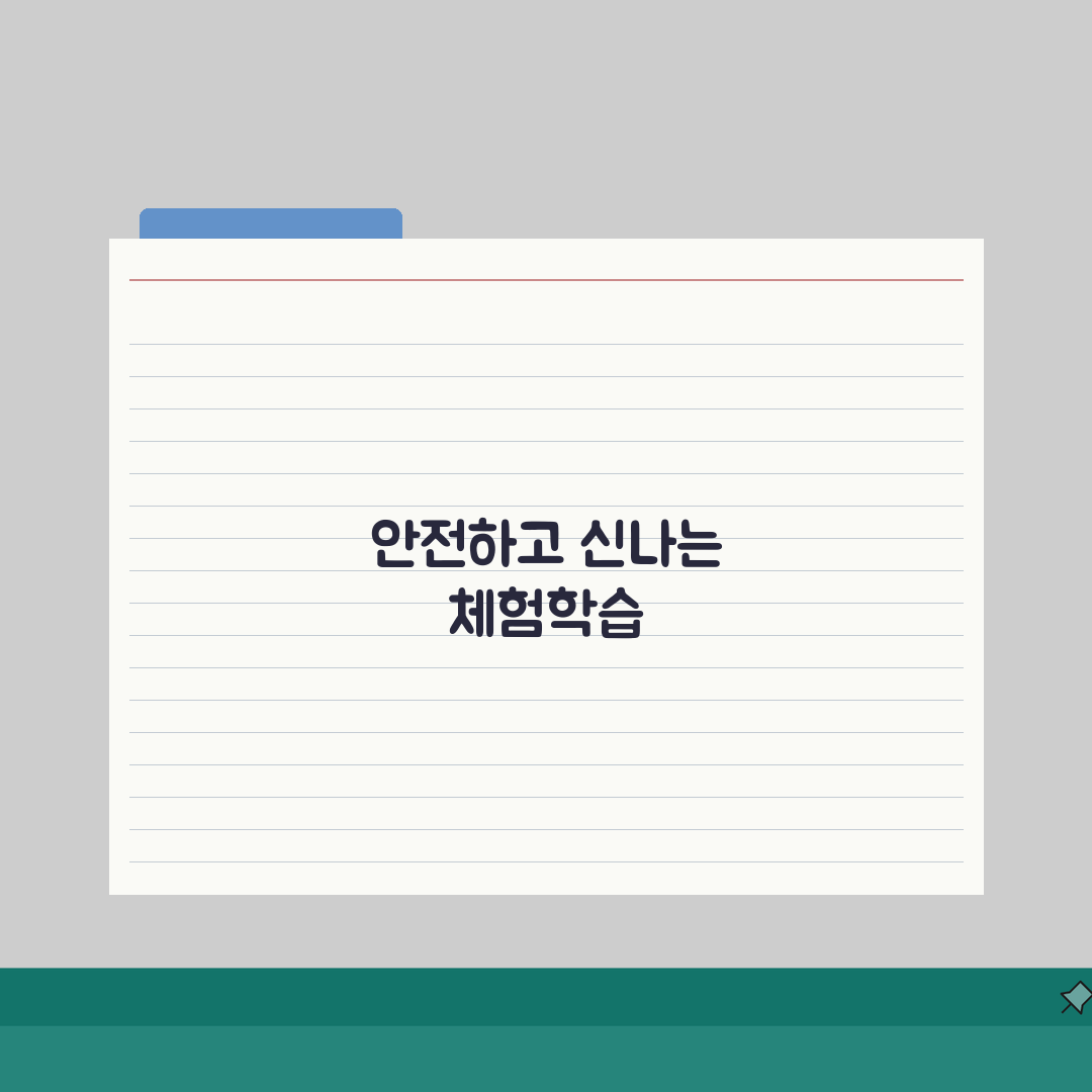 체험학습 사고 예방 안전 수칙 | 5가지 필수 대응법 공개